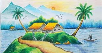 hand-painted pictures